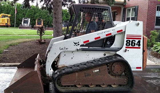 अच्छी कीमत प्रतिस्थापन स्किड स्टीयर रबर ट्रैक 450x86BBx52 गैर विघटन रबर ट्रैक के लिए Bobcat 864 ऑनलाइन